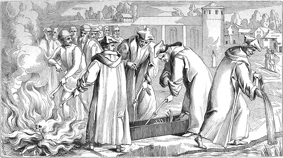 Exhumation of Wickliff